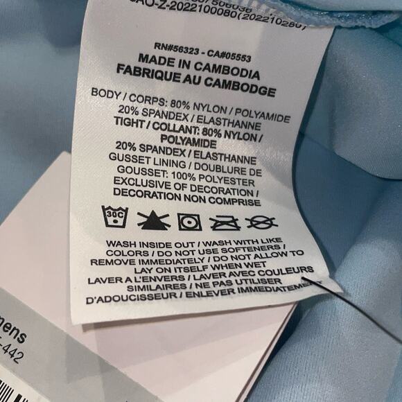 Nike Women's Dri-FIT Bliss Mid-Rise Skort blue XS - Picture 7 of 7